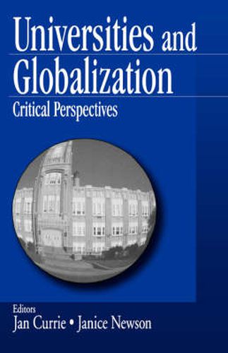 Cover image for Universities and Globalization: Critical Perspectives