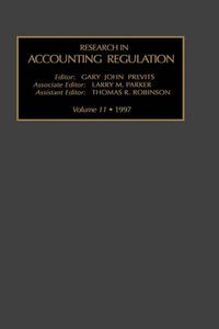 Cover image for Research in Accounting Regulation