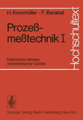 Cover image for Prozessmesstechnik I