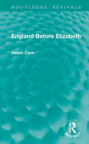 Cover image for England Before Elizabeth