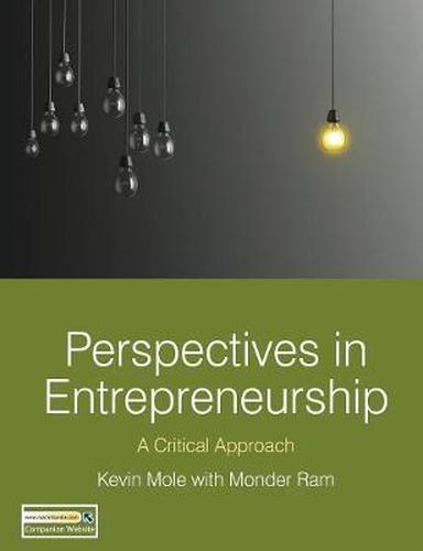 Cover image for Perspectives in Entrepreneurship: A Critical Approach