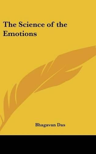 Cover image for The Science of the Emotions