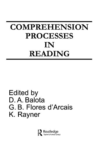 Cover image for Comprehension Processes in Reading