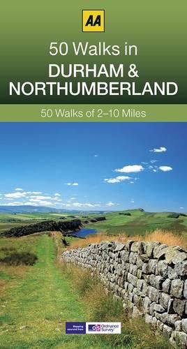 Cover image for 50 Walks in Durham & Northumberland