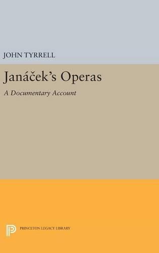 Cover image for Janacek's Operas: A Documentary Account