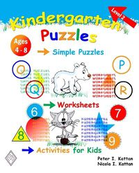Cover image for Kindergarten Puzzles - Level 2