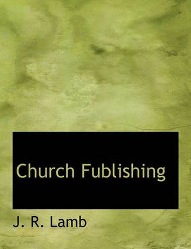 Cover image for Church Fublishing