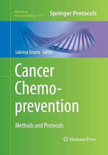 Cover image for Cancer Chemoprevention: Methods and Protocols