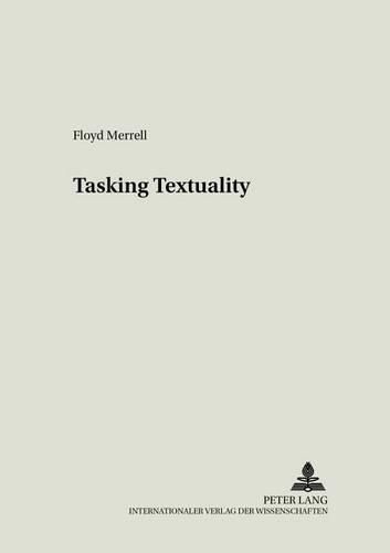 Cover image for Tasking Textuality