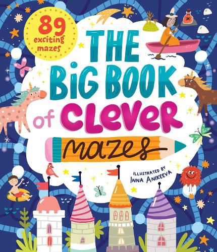 Cover image for The Big Book of Clever Mazes