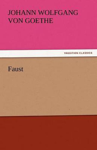 Cover image for Faust