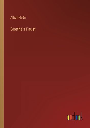 Cover image for Goethe's Faust
