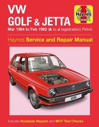 Cover image for VW Golf & Jetta Mk 2 Petrol (84 - 92)