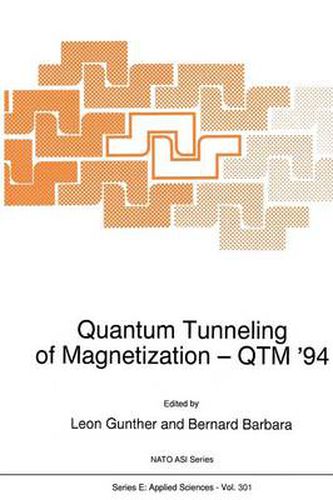 Cover image for Quantum Tunneling of Magnetization - QTM '94