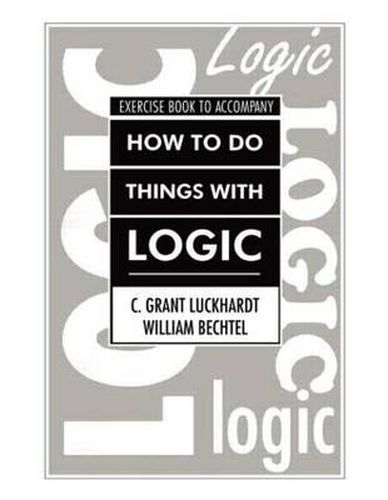 Cover image for How To Do Things With Logic Workbook: Workbook with  Exercises