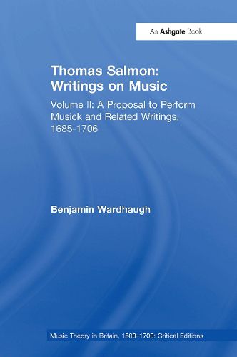 Thomas Salmon: Writings on Music