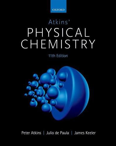 Cover image for Atkins' Physical Chemistry (Eleventh Edition)