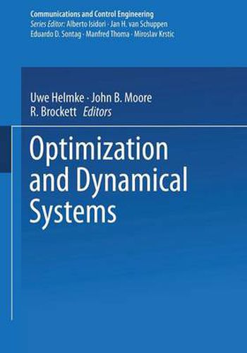 Optimization and Dynamical Systems