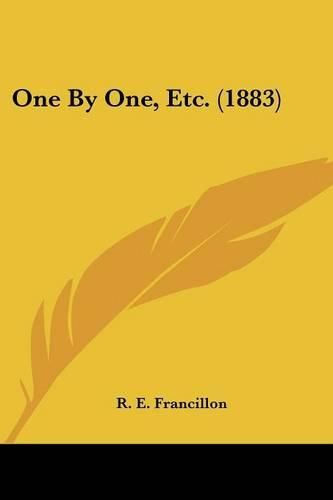 Cover image for One by One, Etc. (1883)