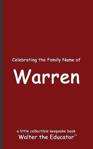 Celebrating the Family Name of Warren