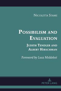 Cover image for Possibilism and Evaluation: Judith Tendler and Albert Hirschman