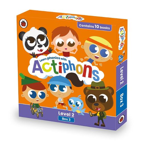 Cover image for Actiphons Level 2 Box 3: Books 19-28: Learn phonics and get active with Actiphons!