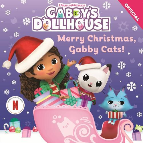 Cover image for DreamWorks Gabby's Dollhouse: Merry Christmas, Gabby Cats