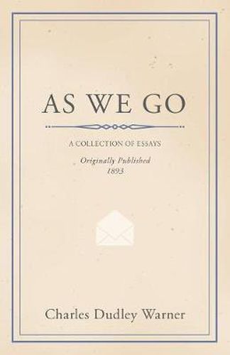 Cover image for As We Go