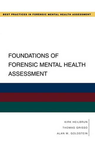 Cover image for Foundations of Forensic Mental Health Assessment