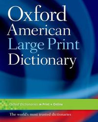 Cover image for The Oxford American Large Print Dictionary
