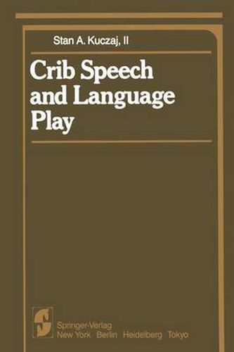 Cover image for Crib Speech and Language Play