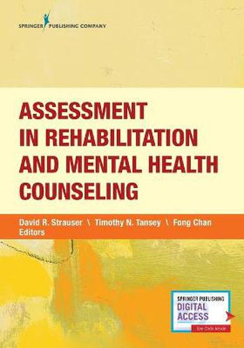 Cover image for Assessment in Rehabilitation and Mental Health Counseling