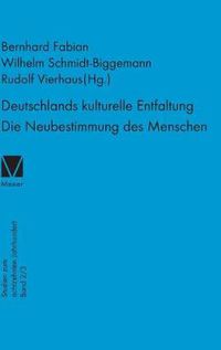 Cover image for Deutschlands kulturelle Entfaltung 1763-1789