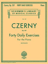 Cover image for Forty Daily Exercises Op.337