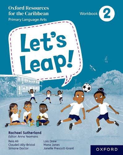 Cover image for Let's Leap! Caribbean Primary Language Arts: Workbook 2