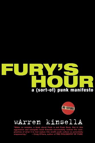 Cover image for Fury's Hour: A (sort-of) Punk Manifesto
