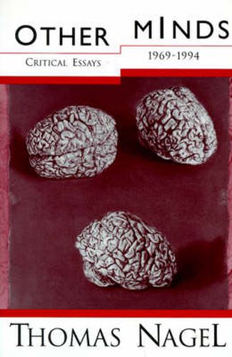 Cover image for Other Minds: Critical Essays 1969-1994