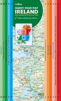 Cover image for Map of Ireland Handy: Ideal for Route Planning