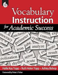Cover image for Vocabulary Instruction for Academic Success