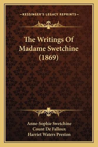 The Writings of Madame Swetchine (1869)