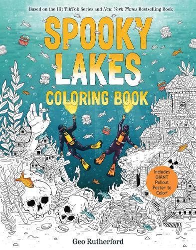Cover image for Spooky Lakes Coloring Book