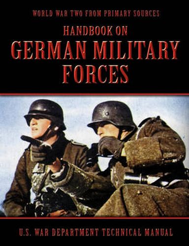 Cover image for Handbook On German Military Forces