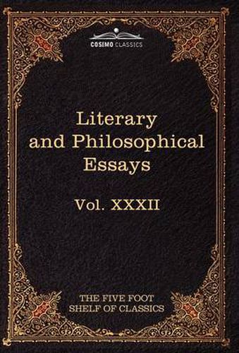 Cover image for Literary and Philosophical Essays: French, German, and Italian: The Five Foot Shelf of Classics, Vol. XXXII (in 51 Volumes)