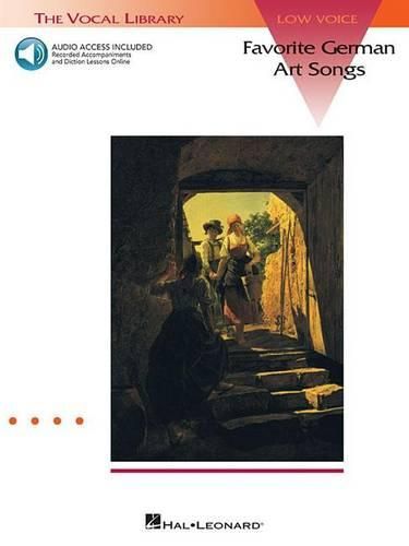 Cover image for Favorite German Art Songs - Vol. 1