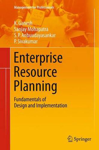 Cover image for Enterprise Resource Planning: Fundamentals of Design and Implementation