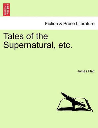 Cover image for Tales of the Supernatural, Etc.