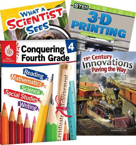 Cover image for Conquering Fourth Grade, 4-Book Set