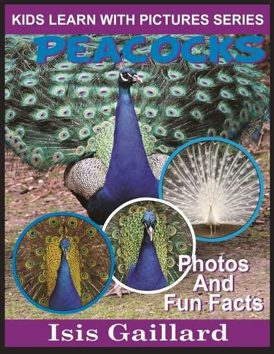 Cover image for Peacocks: Photos and Fun Facts for Kids