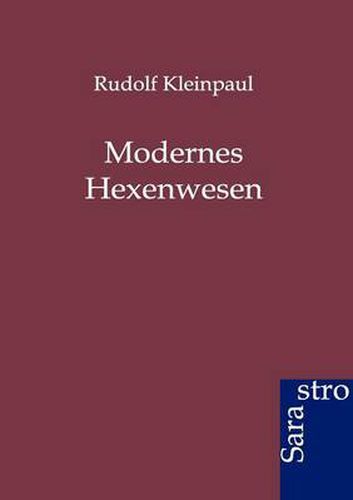 Cover image for Modernes Hexenwesen