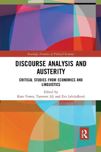 Cover image for Discourse Analysis and Austerity: Critical Studies from Economics and Linguistics